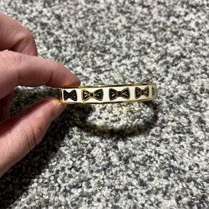 Kate Spade - Tie One On - Gold Tone Bangle Bracelet